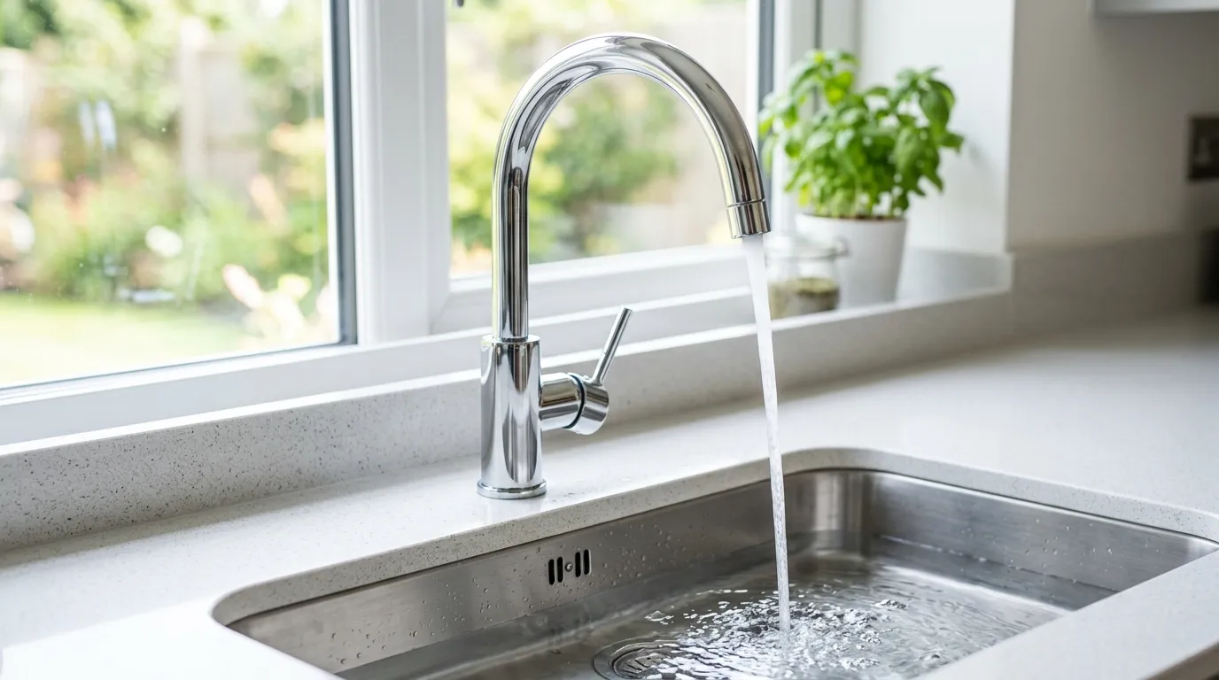 Local Plumbing Master Pros same day plumber fixing a faucet in Woodstock, AL