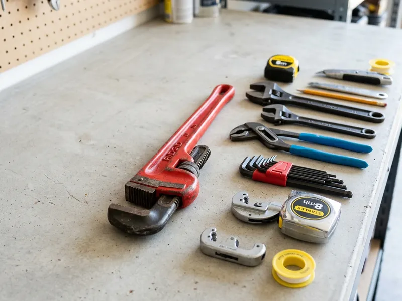 Professional plumbers in Woodstock, AL equipped with top-tier tools for residential and commercial plumbing services.
